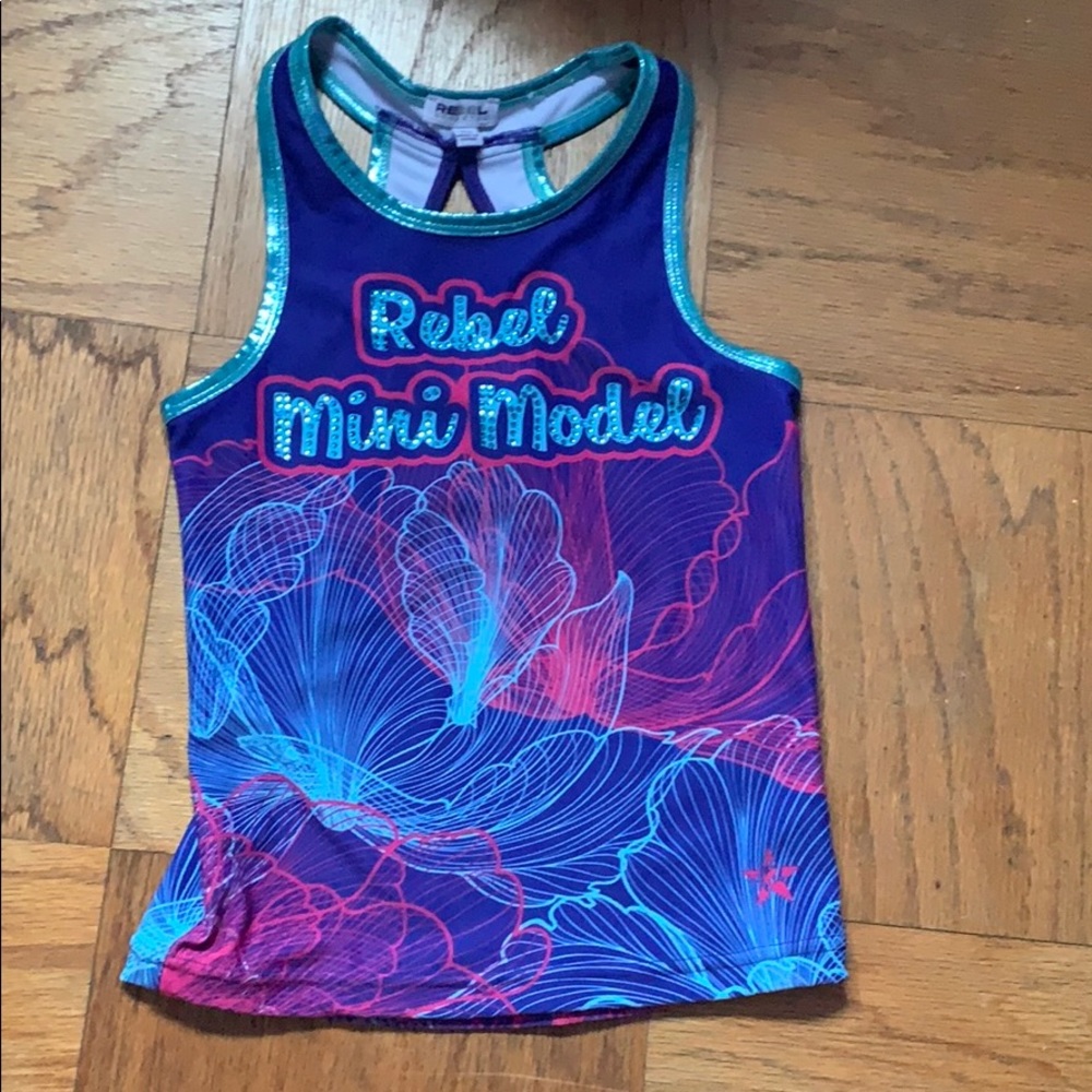 Rebel athletic tank
